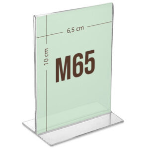 Menukortholder M65 T-stand højformat