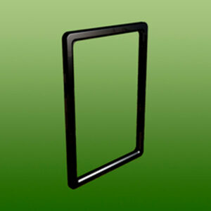 ClearGrip A7 ramme sort