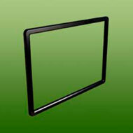 Skilteramme A4 bredformat