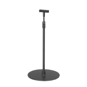 Teleskop skiltestander med rund fod