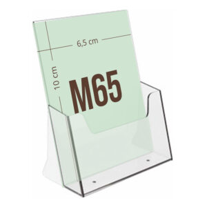 Brochureholder-i-akryl-M65-Kisuki