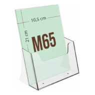 Brochureholder i akryl (M65)